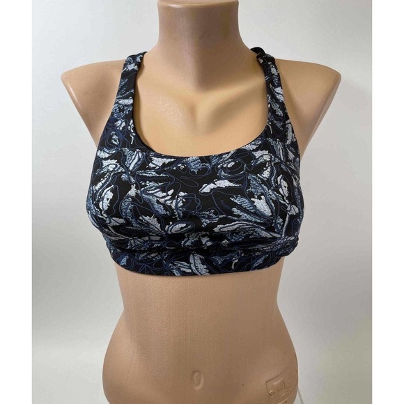 Lululemon Energy Bra Size 6 Embellished Multi - Picture 5 of 9
